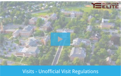 Unofficial Visits – NCAA Regulations