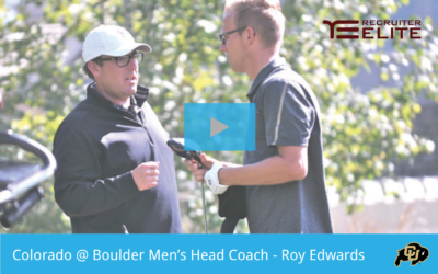 Video Interview – Colorado @ Boulder Men’s Head Coach, Roy Edwards