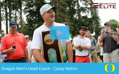 Interview with the National Champions – Oregon – Coach Casey Martin